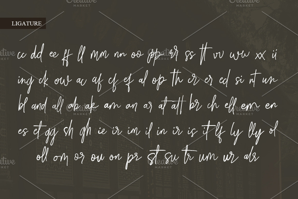 Smalltown handwritten font preview 6