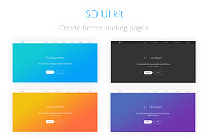 SD UI Landing Pages