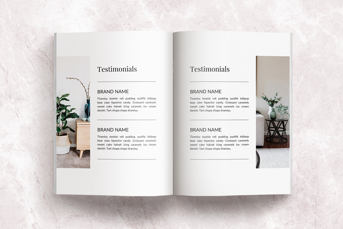 Gwyneth CANVA Media Kit, a Magazine Template by Gillian Sarah (Photo 9 of 10)