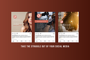 Luxury Hair Salon Social Media, a Social Media Template by Sincerely Media (Thumbnail 3 of 9)