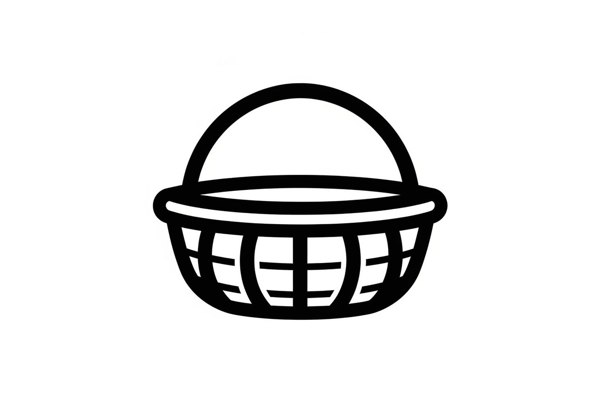 50 Woven Basket Vector Bundle, an Illustration by Designs_River (Photo 37 of 51)
