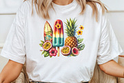 Cute Summer Popsicle Food Clipart, an Illustration by CraftArtStudio (Thumbnail 3 of 6)