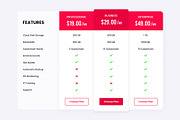 Pricing Tables, a Templates & Theme by Youme Techworld (Thumbnail 3 of 5)