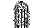 50 Floral French Window Ornament, a Decorative Illustration by Amazin_art (Thumbnail 20 of 35)