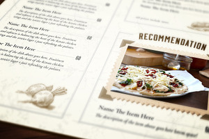 Classy Food Menu 6 Template