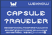 High tech font, a Font by weknow (Thumbnail 2 of 8)