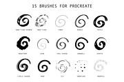 Procreate Brushes Winter Pack, a Brush Add-On by Gennadi Digital Studio (Thumbnail 2 of 6)