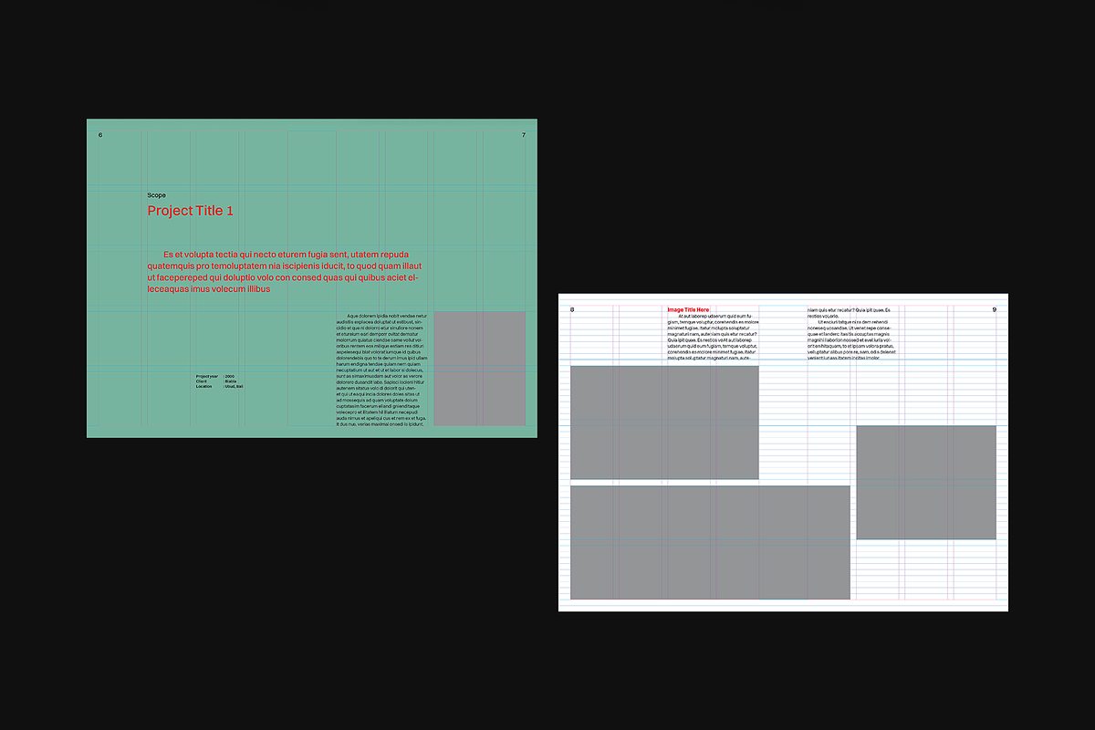 Multipurpose Portfolio Template v3, a Brochure Template by Akreatipe (Photo 6 of 9)