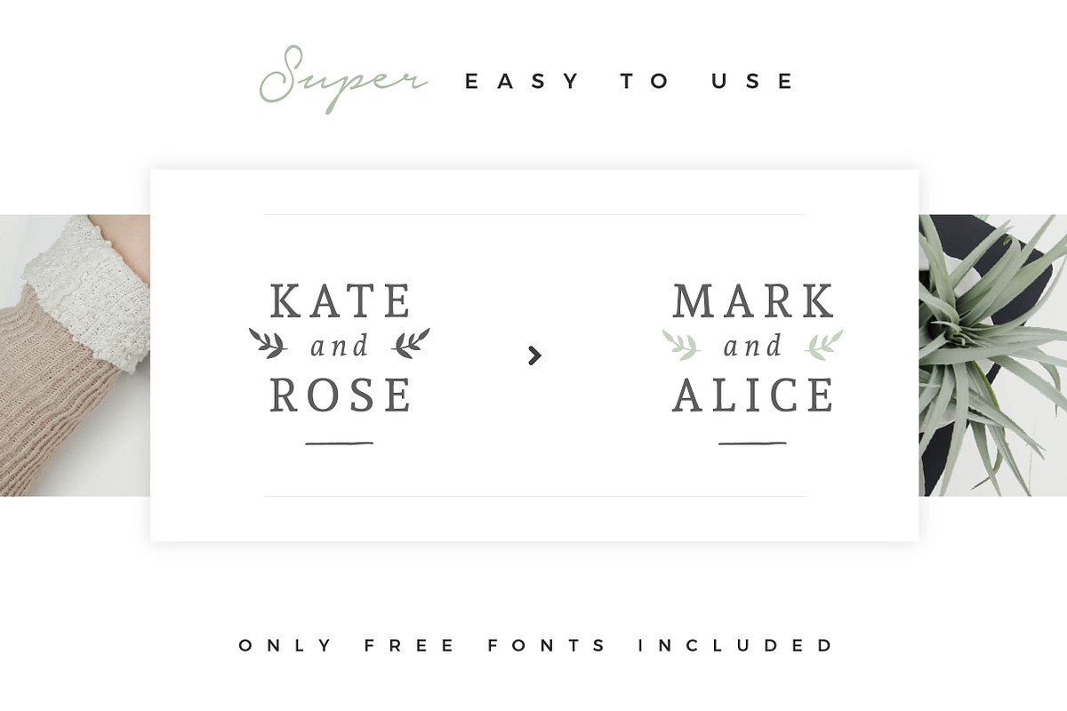25 Delicate Feminine Logos - Vol 3, a Branding & Logo Template by Davide Bassu (Photo 4 of 6)