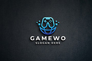 Pro Gaming World Logo, a Branding & Logo Template by Design_Planet (Thumbnail 2 of 2)