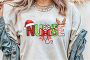 Christmas Nurse,Cute Santa PNG, an Illustration by Sublimation Artist (Thumbnail 6 of 9)