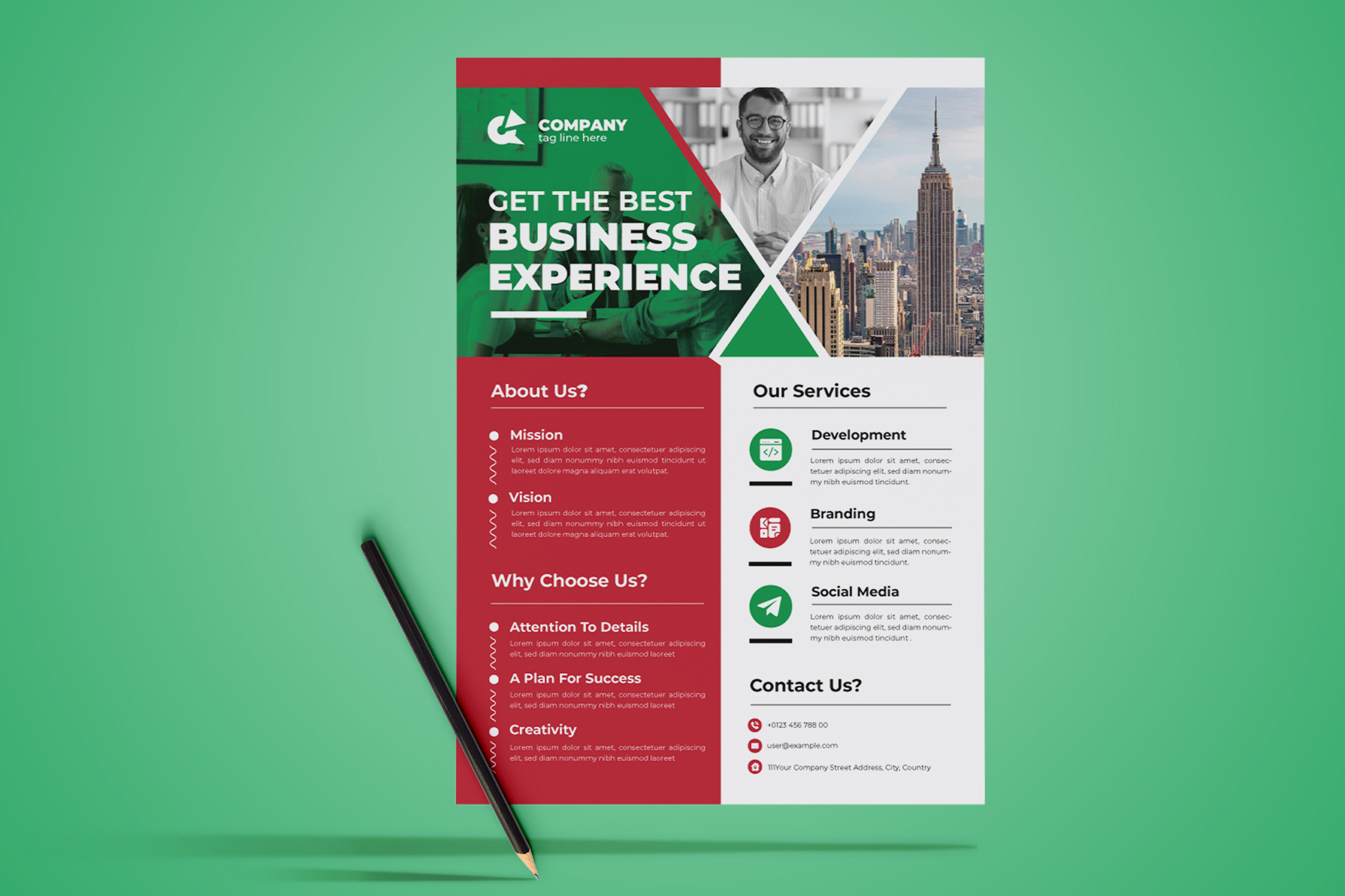 Multipurpose Flyer Layout