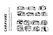 49+ Hand-Drawn Caravan | Travel Set, a Transportation Illustration by The Journey Atelier (Thumbnail 4 of 5)