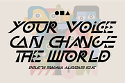 Other Future - Futuristic Font, a Sans Serif Font by 177Studio (Thumbnail 5 of 9)