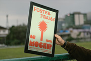 Frame Poster Mockup - VOL 1, a Mockup by Simetrica Labs (Thumbnail 3 of 4)