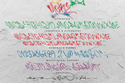 More | Graffiti Spray Paint SVG Font, a Blackletter Font by Madhaline Studio (Thumbnail 13 of 13)