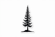 8 Pine Tree Silhouette Bundle, an Illustration by hafijul (Thumbnail 6 of 9)