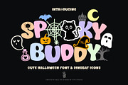 Spooky Buddy, a Symbol Font by BBtypeStudios (Thumbnail 1 of 9)