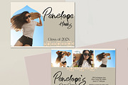 Arched Grad Party Card Template, a Card Template by InstaNoirDesigns (Thumbnail 2 of 9)