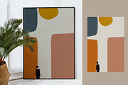 Geometric Abstract Mid Century Art, a Poster Template by Vibrand Studio (Thumbnail 10 of 11)
