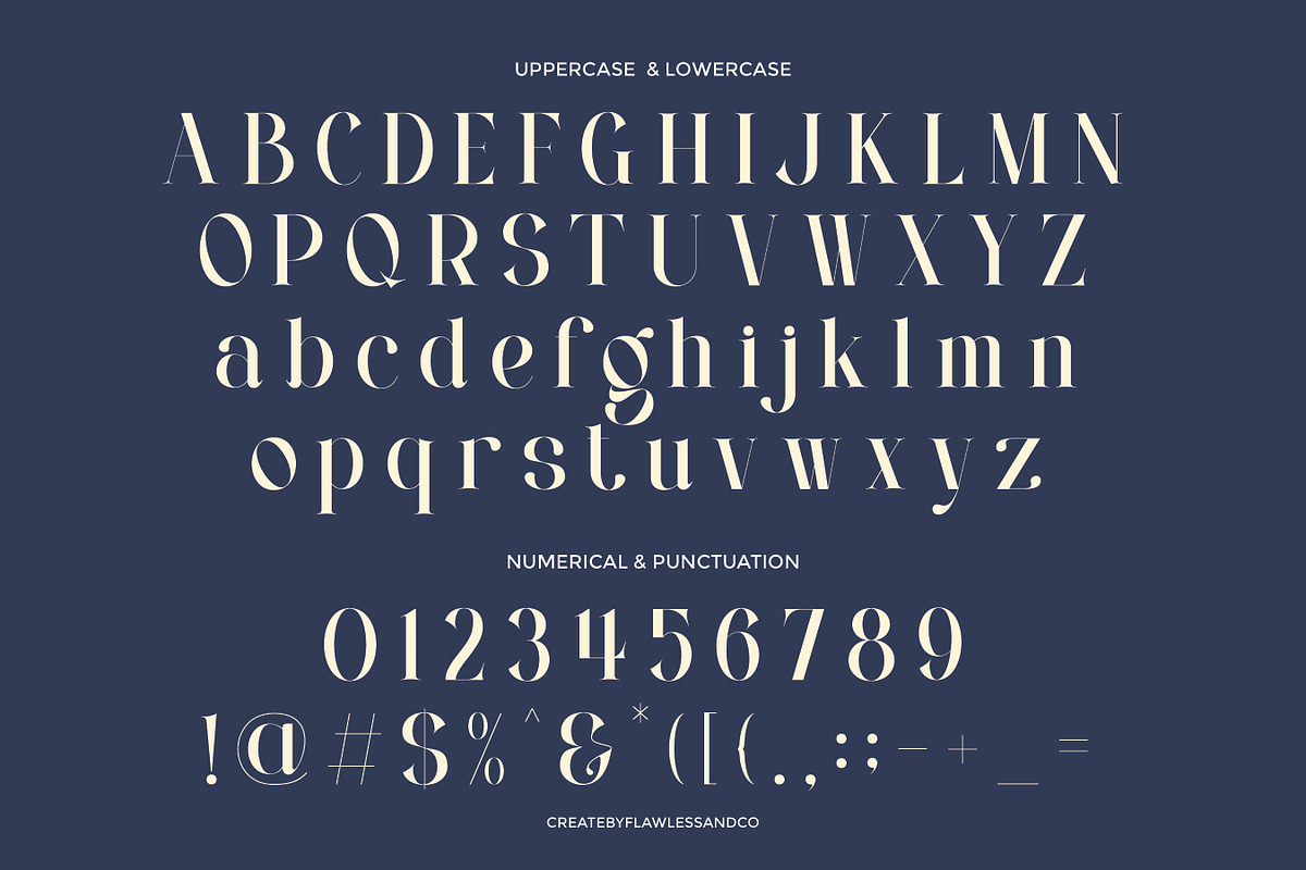 Nevollen - Modern Serif Font, a Serif Font by Flawless And Co (Photo 10 of 10)