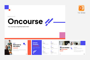 Modern Online Course Presentation, a Presentation Template by Eklip Studio