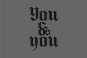 KT Cement - Experimental Blackletter, a Blackletter Font by Kulturë Type (Thumbnail 4 of 8)
