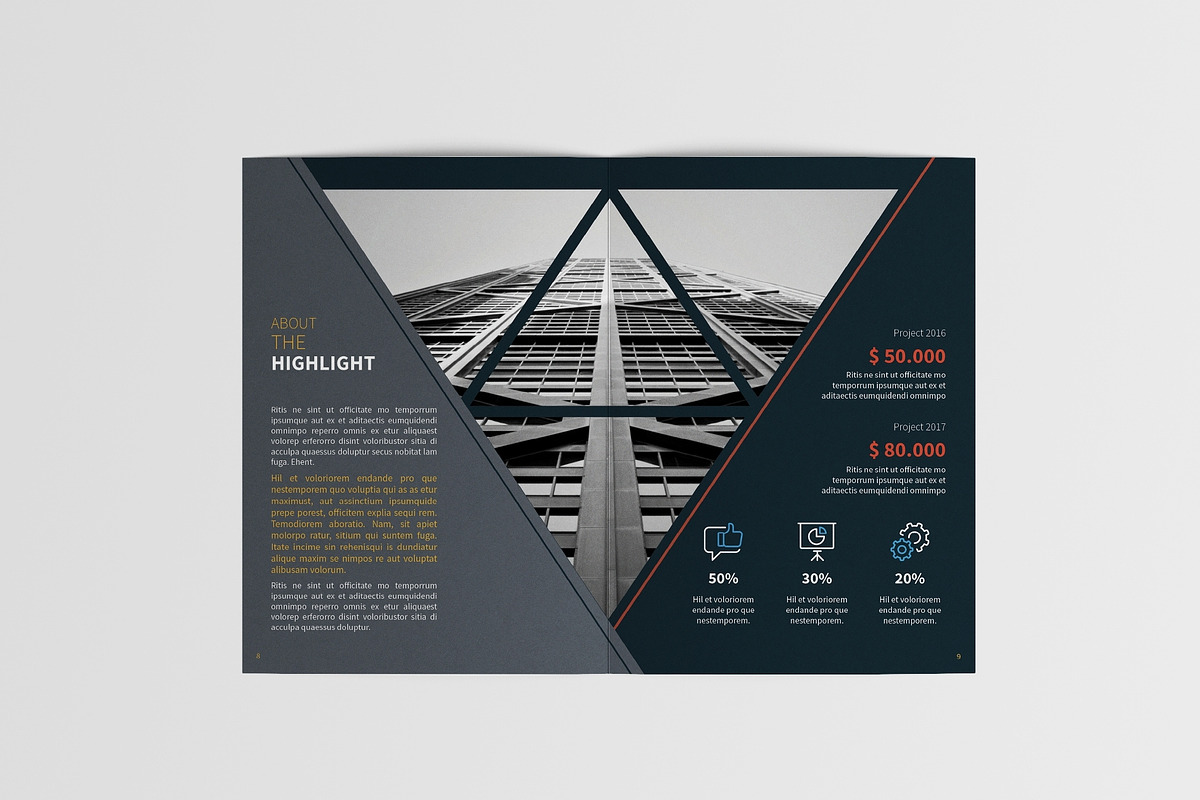 A5 Company Profile, a Brochure Template by BoriesBechker (Photo 7 of 8)