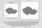 12x12 Europe Photo Collage Templates, a Stationery Template by Loveurstyle Designs (Thumbnail 5 of 5)