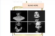 Bling Your Web- Gold Collection Divi, a Websites & App Template by Design & Launch (Thumbnail 2 of 3)