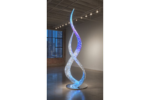 A sculpture that is abstract in, an Abstract Photo by ZinetroN