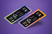 Music Event Ticket, a Card Template by graphicook (Thumbnail 1 of 3)