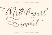 Andorale Heart Handwritten Script, a Script Font by Storytype Studio (Thumbnail 12 of 15)