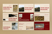 Cream Creative Portfolio Keynote, a Presentation Template by graphicook (Thumbnail 3 of 4)