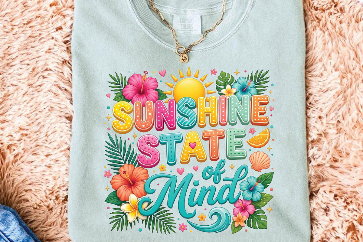 Tropical Beach Sunshine, Summer PNG, a Work Illustration by DreamPrint404 (Photo 6 of 6)