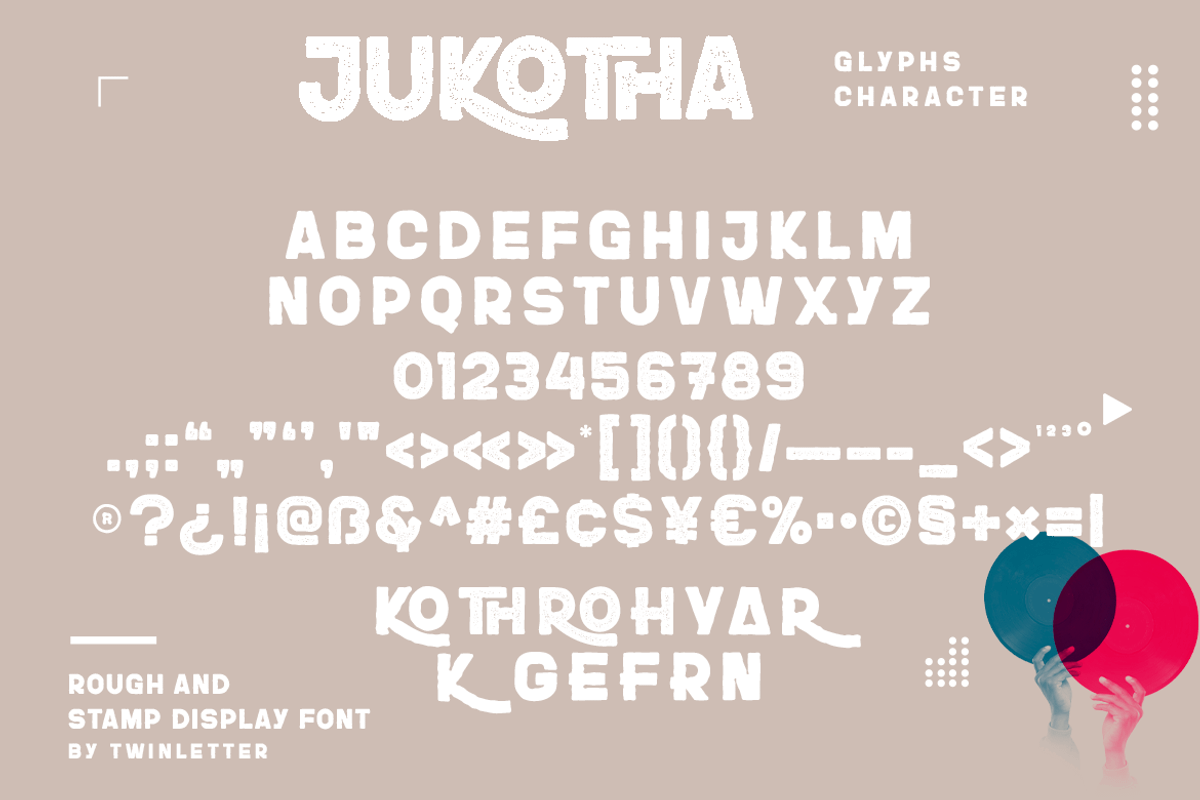 Jukotha, a Sans Serif Font by twinstd (Photo 11 of 12)