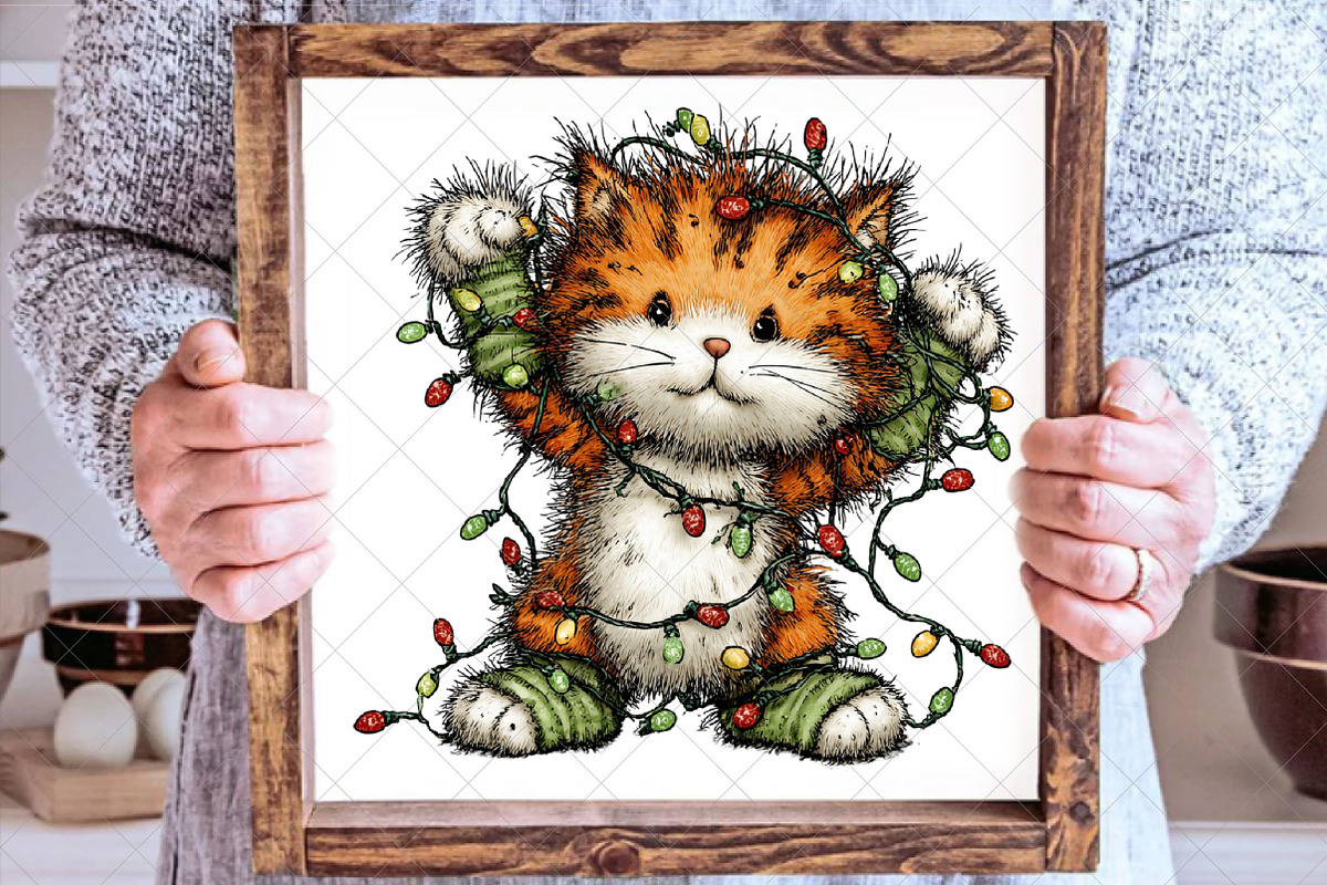 Christmas Animal Whimsical Clipart, an Illustration by SinaCreation (Photo 5 of 7)