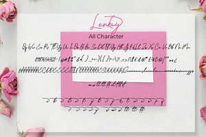 Lenkay Script Signature Monoline