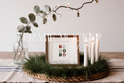 Christmas Frame Mockup Bundle 30+, a Product Mockup by EkaterinaViArt (Thumbnail 4 of 8)