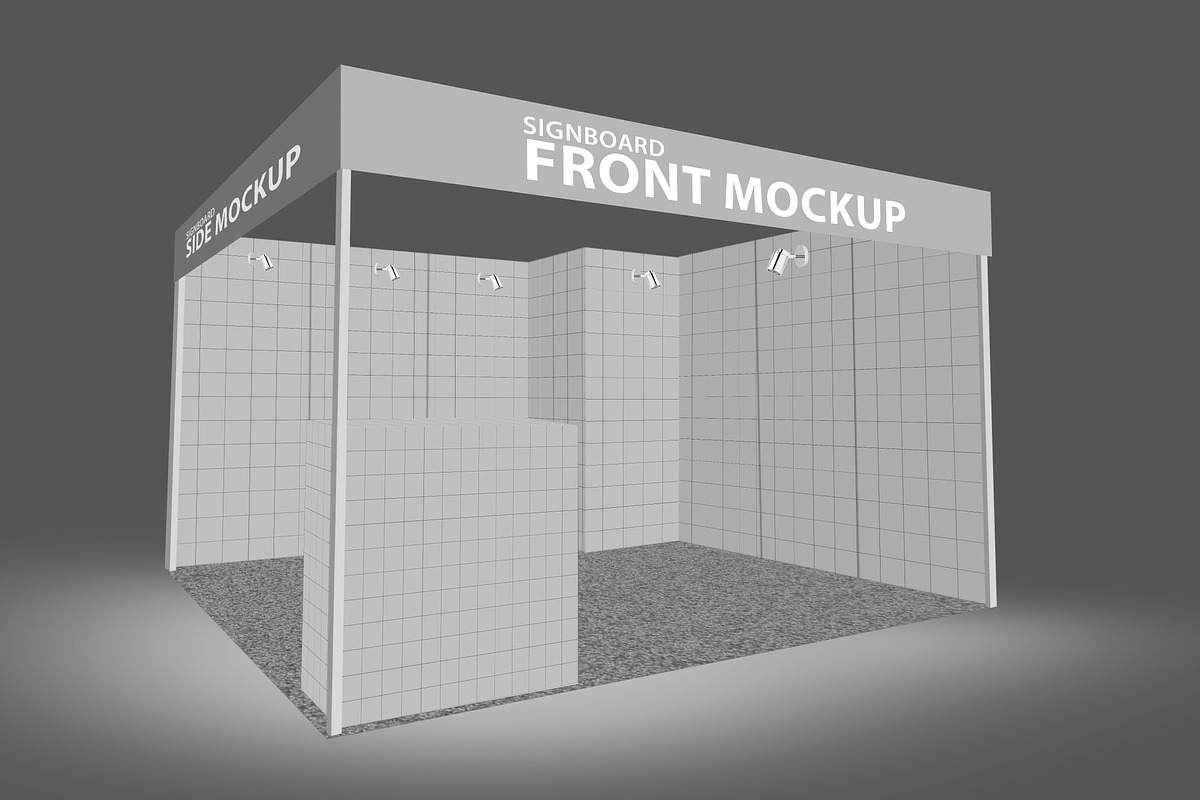 Trade Fair Wall MockUp, a Mockup by handart (Photo 2 of 2)