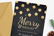 Holiday Party Invite - Gold Confetti, an Invitation Template by ClementineCreative (Thumbnail 3 of 4)