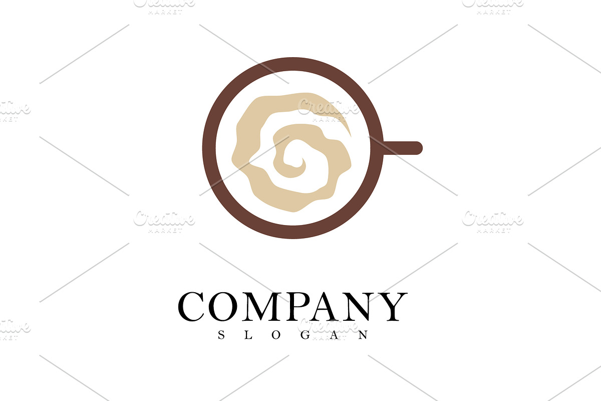 Coffee Beans Logo Template vector, a Graphic by T.Vooka
