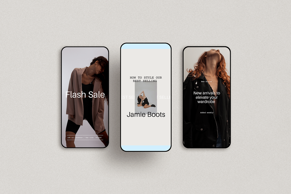 Minimal Social Media Templates, a Social Media Template by Brand & Bloom (Photo 7 of 8)