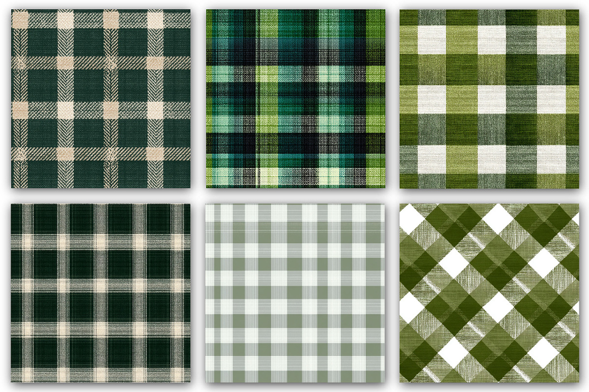 Gingham Seamless Paper Patterns, a Pattern Graphic by DreamCafeArt (Photo 5 of 7)