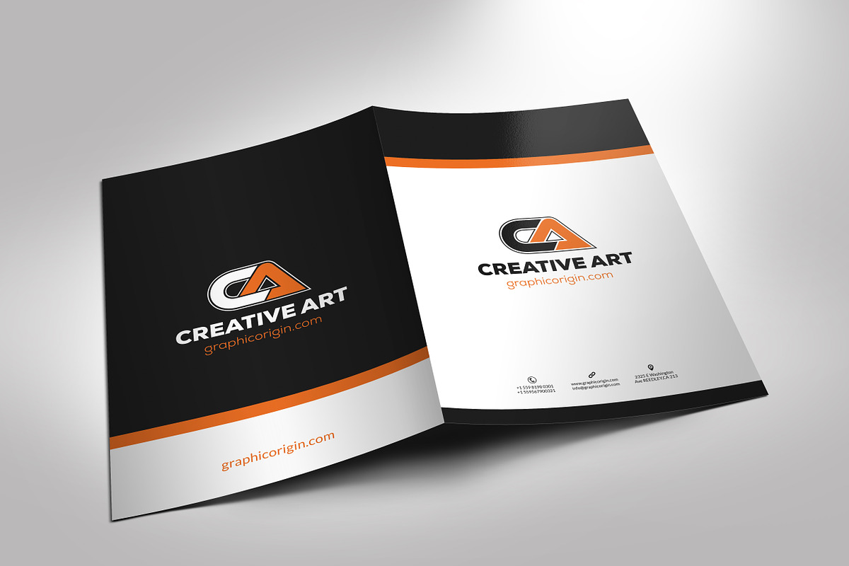 Branding Identity, a Stationery Template by Graphic Origin (Photo 6 of 11)