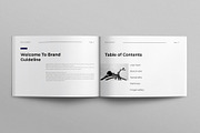 Brand Guidelines Template Landscape, a Brochure Template by E-Type (Thumbnail 2 of 7)