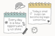 Simple Notes - Cute Handwritten Font, a Handwritten Font by SaktiAvellin (Thumbnail 3 of 7)