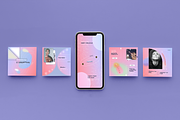 Outer Space Aesthetic Instagram, a Social Media Template by maaariabouvier (Thumbnail 3 of 6)