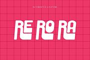 Cerosud - Groovy Font, a Sans Serif Font by QR Design Studio (Thumbnail 6 of 7)