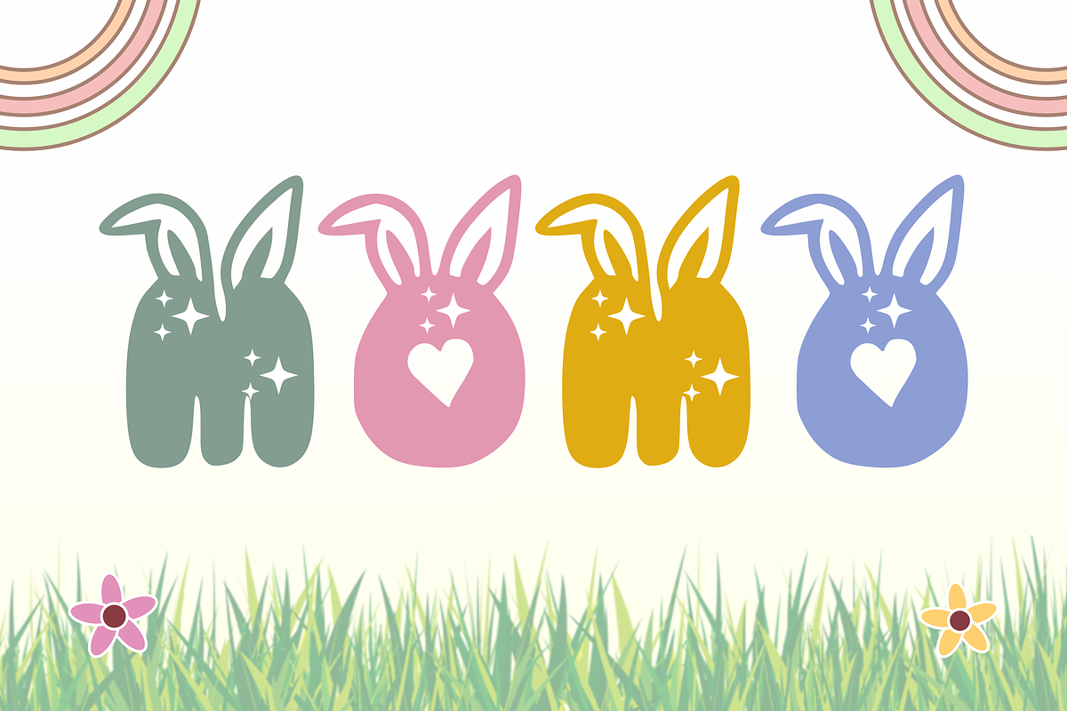 Easter Bunny - Cartoon Font Types, a Font by KiddoGlyphs Studio (Photo 3 of 3)